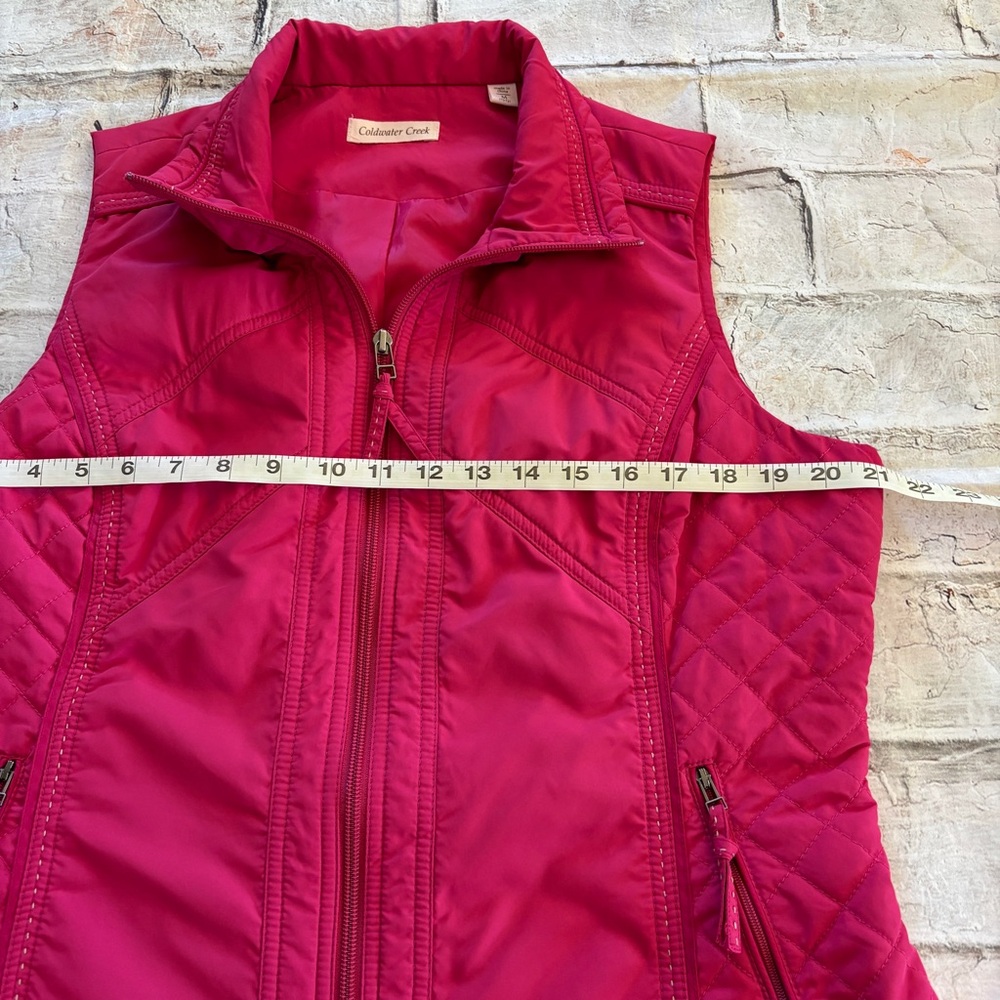 Coldwater Creek Pink Vest - Picture 7 of 8